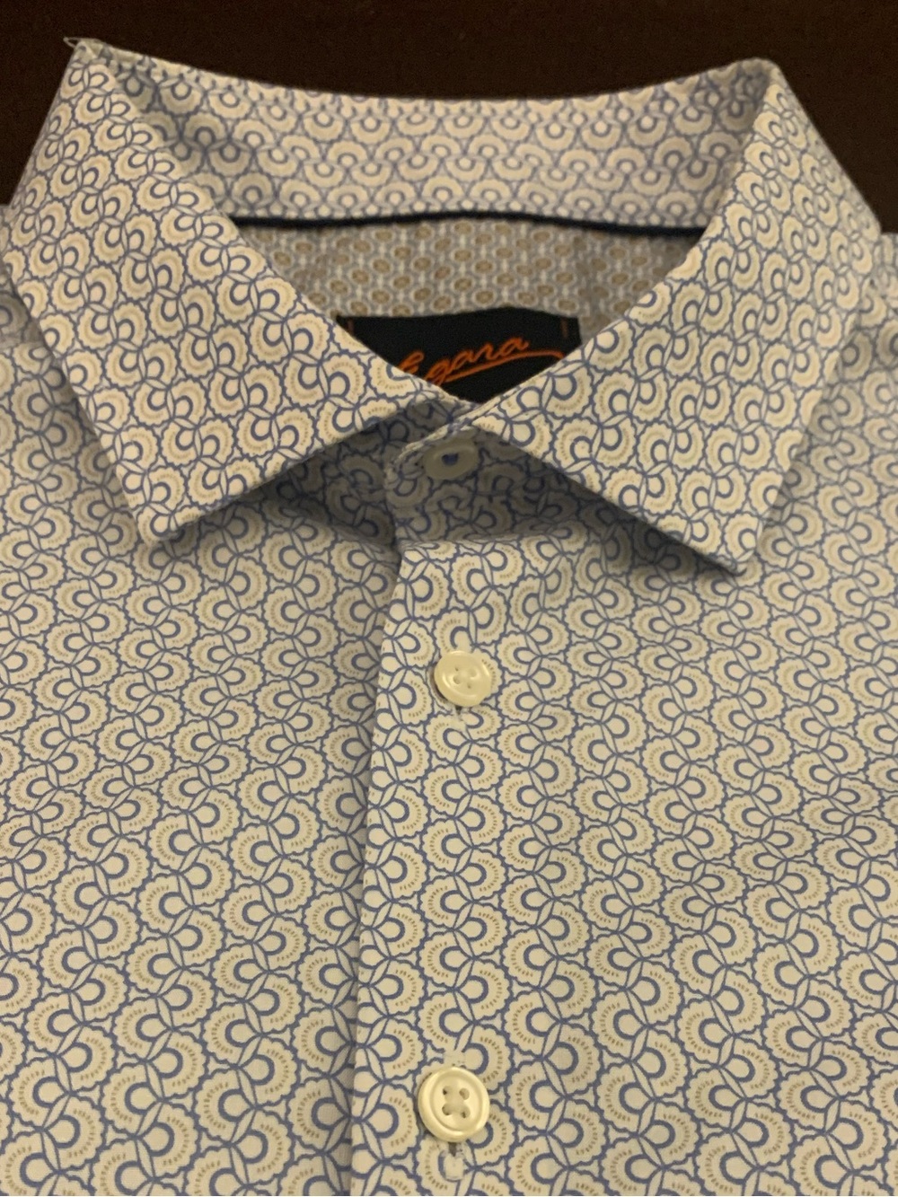 EGARA LS Slim Fit Blended Cotton Non Iron Shirt